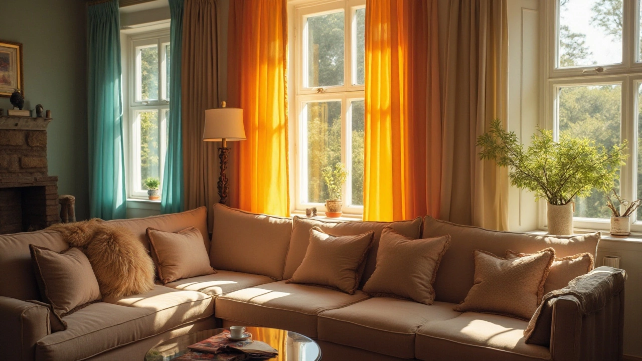 Choosing the Most Relaxing Curtain Colors for Your Home