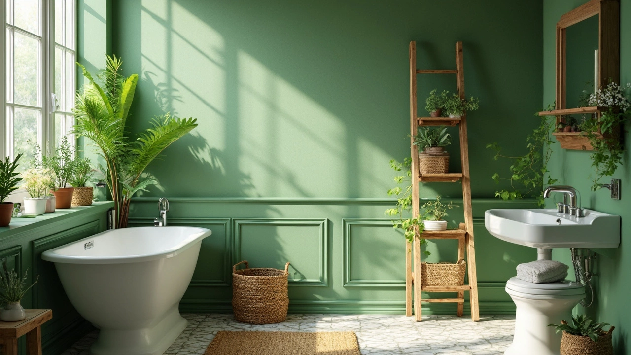 Most Popular Bathroom Color in 2024: Why Green Tops the List